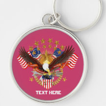 Högvärdig ande av den Amerika nyckelringen