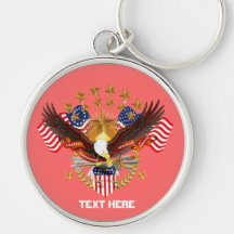 Högvärdig ande av den Amerika nyckelringen