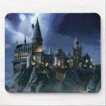 Hogwarts slott på natten musmattor