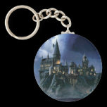 Hogwarts slott på natten nyckelringar