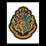 Hogwarts vapensköld affischer