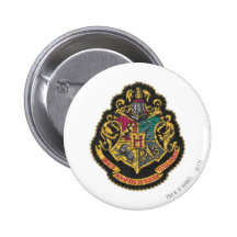 Hogwarts vapensköld knappar
