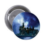 Hogwarts vid månsken knappar