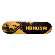 Hokusai - underbaren vinkar anpassad skate board