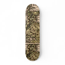 "Holand" - 1598 räcker den kulöra träklosset Holla Skate Board Deck