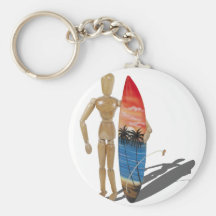 HoldingSurfBoard050111 Nyckelring