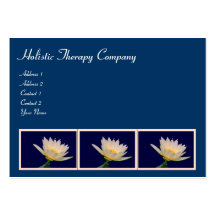 Holistic terapi/Yoga/läka Visitkort Mallar