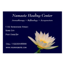 Holistic terapi/Yoga/meditation Visitkort Mallar