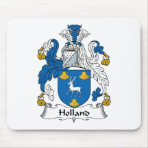 Holland familjvapensköld mus mattor