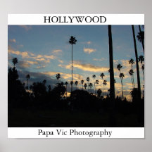 HOLLYWOOD AFFISCH