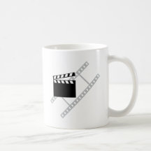 hollywood filmar clapperen kaffe kopp
