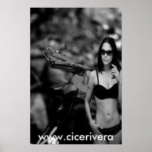 Hollywood kändis Cice Rivera Posters