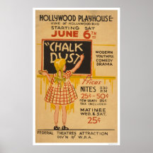 Hollywood ungdomkomedi 1936 WPA Affischer