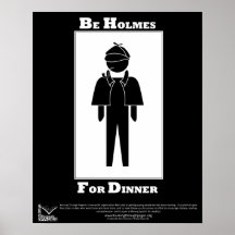 Holmes för middag posters