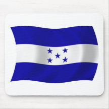 Honduras flagga Mousepad Musmattor