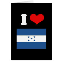 Honduras Hälsnings Kort
