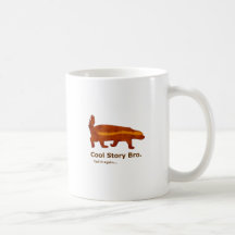 Honey badger - kall berättelse Bro. Berätta den ig Kaffe Mugg