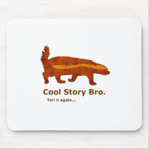 Honey badger - kall berättelse Bro. Berätta den ig Musmattor