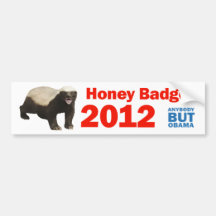 Honey badgerbildekal 2012