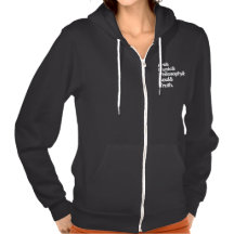 hoodietröja "musik, filosofi, sanning… ",