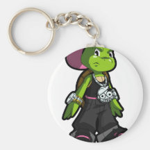 Hoodturtle rosor nyckel ring