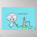 hookah - affisch