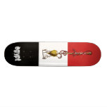 Hookah för egyptenmedborgareflagga skateboard
