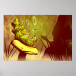 Hookah som röker den Caterpillar affischen