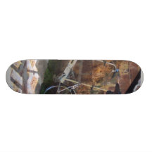 Hopfällbar cykel Antigua Skateboard