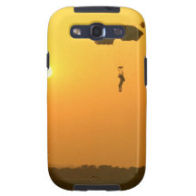 Hoppa fallskärm det Samsung galaxfodral