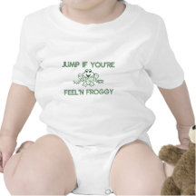 Hoppa, om du är feelinfroggyvit t-shirts