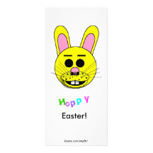 Hoppy påsk rack kort designs