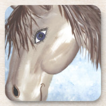 Horse Face Drink Coaster