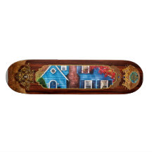 Höst - hus - lite dröm- hus anpassad skate board