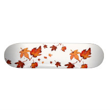 Höst löv Skateboard
