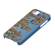 höstsolrosor iPhone 5 Case-Mate skydd