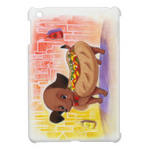 Hot Dog In The City Kitschy Cute ipad mini fodral