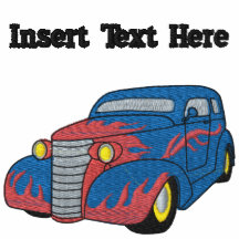Hot rods broderade skjortan
