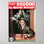 Houdini herraväldegåtavintage affisch 1919