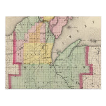 Houghton County Michigan Vykort