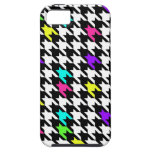Houndstooth pop80-tal iPhone 5 fodral