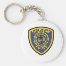 houston polis nyckel ring