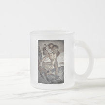Hövdat monster tre kaffe kopp