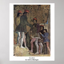 Hovmän av Andrea Mantegna Posters