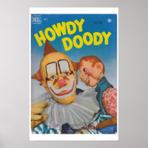 Howdy täcker den Doody vintagehumorboken affischen