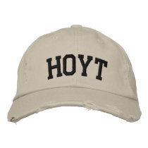 Hoyt broderade hatten
