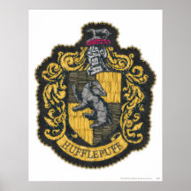 Hufflepuff vapensköld affischer