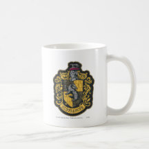 Hufflepuff vapensköld kaffe kopp