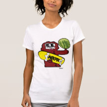Huggtand med den vattenmelon- & Nixpix Skateboardl T-shirts