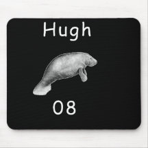 Hugh Manatee Mousepad Musmatta